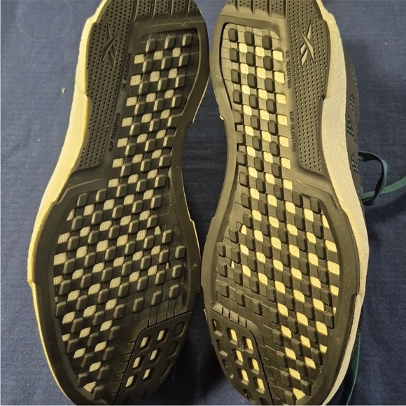 FUSION FLEXWEAVE WORK RB314 Comp Toe Athletic Work Shoe Teal Black Size 9W Wide - Picture 7 of 8